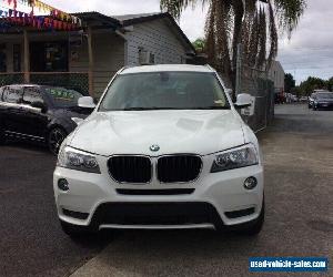 2012 BMW X3 White Automatic 6sp A Wagon