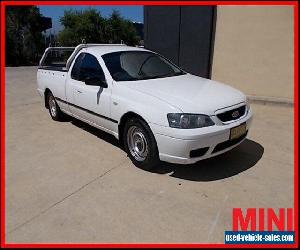 2006 Ford Falcon BF Mkiii White Automatic A Utility