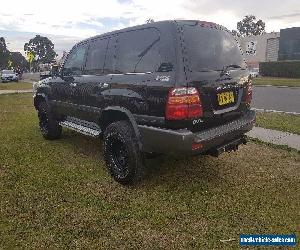 2002 Toyota Landcruiser HDJ100R GXL Black Automatic A Wagon