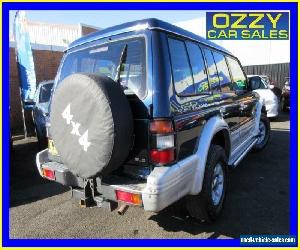 1995 Mitsubishi Pajero NJ GLS LWB (4x4) Blue Automatic 4sp A Wagon