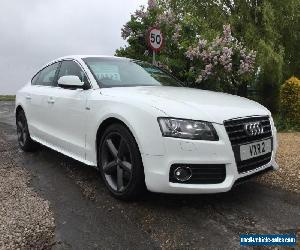 AUDI A5 SPORTBACK TDI S LINE, White, Manual, Diesel, 2009 