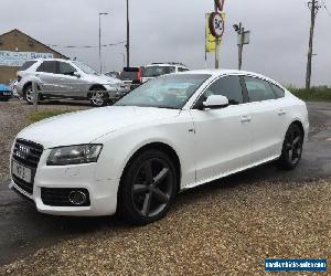 AUDI A5 SPORTBACK TDI S LINE, White, Manual, Diesel, 2009 