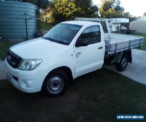  2010 TOYOTA HILUX SR cab chassis V6 5 speed AUTO +MORE