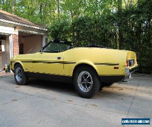 1973 Ford Mustang Base Convertible 2-Door