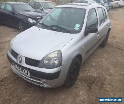 RENAULT CLIO EXPRESSION 2005 1.2 16V 47k DAMAGE REPAIRABLE SALVAGE  NO RESERVE for Sale