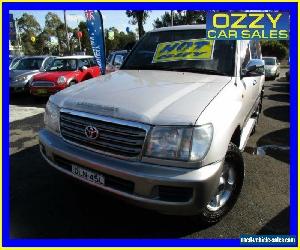 2002 Toyota Landcruiser UZJ100R GXL (4x4) Silver Automatic 5sp A Wagon