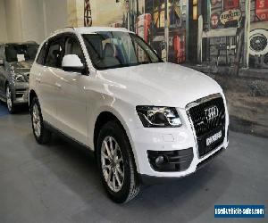 2010 Audi Q5 8R MY11 TDI S tronic quattro White Automatic 7sp A Wagon