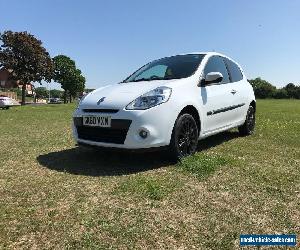 2010 RENAULT CLIO I-MUSIC 16V WHITE new mot 1.1 its mint condition,