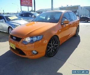 2008 Ford Falcon FG XR6 Orange Automatic A Sedan