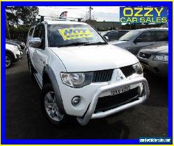 2009 Mitsubishi Triton ML MY09 GLX-R (4x4) White Automatic 4sp A for Sale