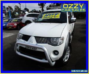 2009 Mitsubishi Triton ML MY09 GLX-R (4x4) White Automatic 4sp A