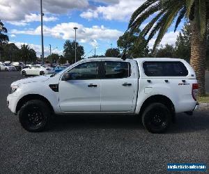 2012 Ford Ranger PX XL White Automatic A Utility