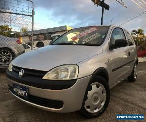 2001 Holden Barina XC Silver Automatic 4sp A Hatchback