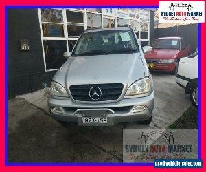 2002 Mercedes-Benz ML320 W163 Luxury Grey Automatic A Wagon