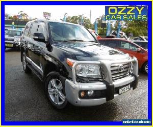 2013 Toyota Landcruiser VDJ200R MY13 VX (4x4) Black Automatic 6sp A Wagon