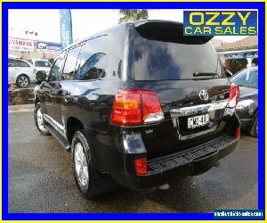 2013 Toyota Landcruiser VDJ200R MY13 VX (4x4) Black Automatic 6sp A Wagon