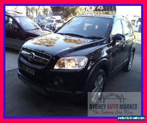 2007 Holden Captiva Black Automatic A Wagon