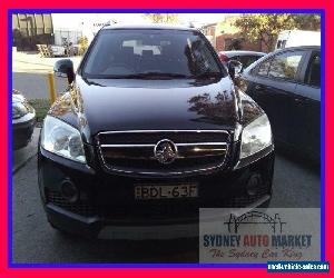 2007 Holden Captiva Black Automatic A Wagon