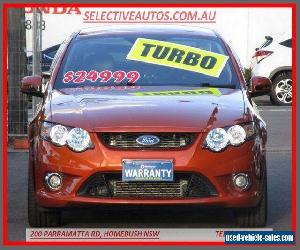 2011 Ford Falcon FG Upgrade XR6T Orange Automatic 6sp A Sedan