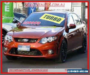 2011 Ford Falcon FG Upgrade XR6T Orange Automatic 6sp A Sedan