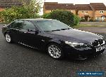 2007 BMW 525D M SPORT A BLACK for Sale