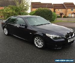 2007 BMW 525D M SPORT A BLACK for Sale