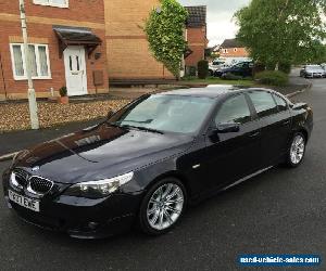 2007 BMW 525D M SPORT A BLACK