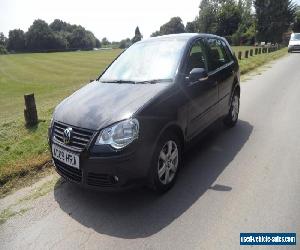 2009 Volkswagen Polo Hatch 5Dr 1.2 6V 60 Match Petrol black Manual