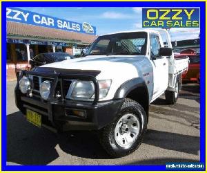 2002 Nissan Patrol GU DX (4x4) White Manual 5sp M