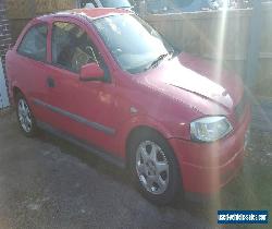 ***2001 VAUXHALL ASTRA SXI 16V RED Petrol 5 Months MOT Drivable*** for Sale