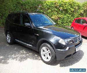 2005 55  BMW X3 2.0  SE PETROL MANUAL METT  BLACK 113000 MILES