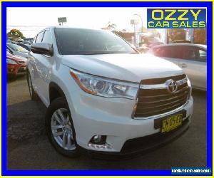 2014 Toyota Kluger GSU50R GX (4x2) White Automatic 6sp A Wagon