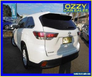 2014 Toyota Kluger GSU50R GX (4x2) White Automatic 6sp A Wagon