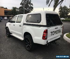 2012 Toyota Hilux KUN26R SR White Automatic A Utility