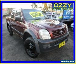 2003 Holden Rodeo RA LX Red Automatic 4sp A Crewcab for Sale