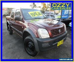 2003 Holden Rodeo RA LX Red Automatic 4sp A Crewcab