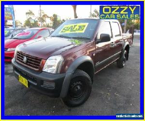 2003 Holden Rodeo RA LX Red Automatic 4sp A Crewcab