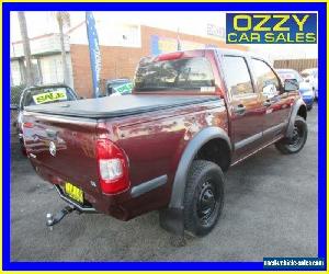 2003 Holden Rodeo RA LX Red Automatic 4sp A Crewcab