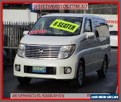 2006 Nissan Elgrand E51 White Automatic 5sp A Wagon for Sale