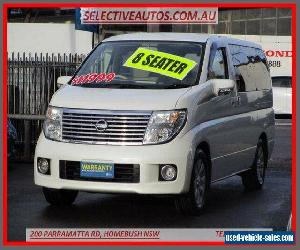 2006 Nissan Elgrand E51 White Automatic 5sp A Wagon