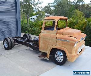 1956 CHEVROLET 5700 CABOVER COE, 454 BIG BLOCK, PATINA, PICKUP, FORD F100 CAMARO