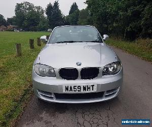 2009 BMW 1 Series 118 Convertible 2.0i 143 Sport 6 Petrol silver Manual