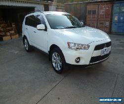 2011 Mitsubishi Outlander ZH MY11 XLS White Automatic 6sp A Wagon for Sale