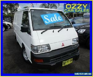 2009 Mitsubishi Express SJ MY10 SWB White Manual 5sp M Van