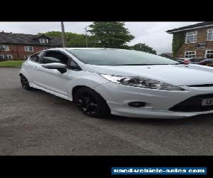 Ford Fiesta Zetec S 1.6 2009 Plate, White