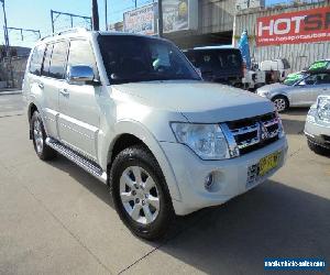 2011 Mitsubishi Pajero NW MY12 Platinum White Automatic 5sp A Wagon