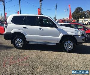 2004 Toyota Landcruiser Prado KZJ120R GX (4x4) White Manual 5sp M Wagon