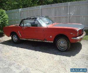 1965 Ford Mustang V8 convertible