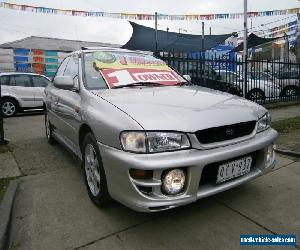 2000 Subaru Impreza MY00 RX (AWD) Silver Manual 5sp M Sedan