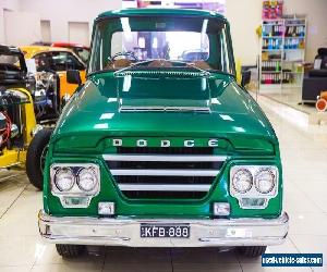 1972 Dodge D Series Green Automatic A PICK UTE/UTE